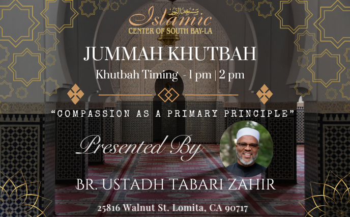 JUMMAH KHUTBAH by BR. USTADH TABARI ZAHIR