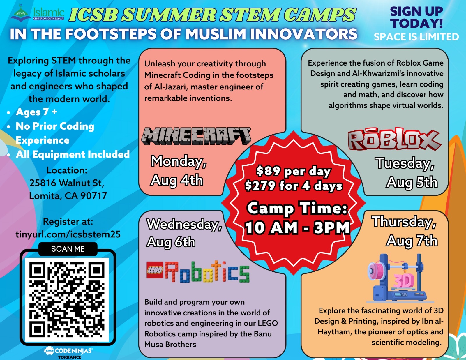 ICSB Summer STEM Camps
