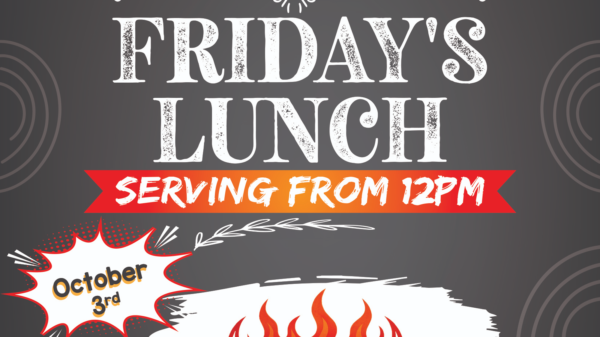 FRIDAY LUNCH
