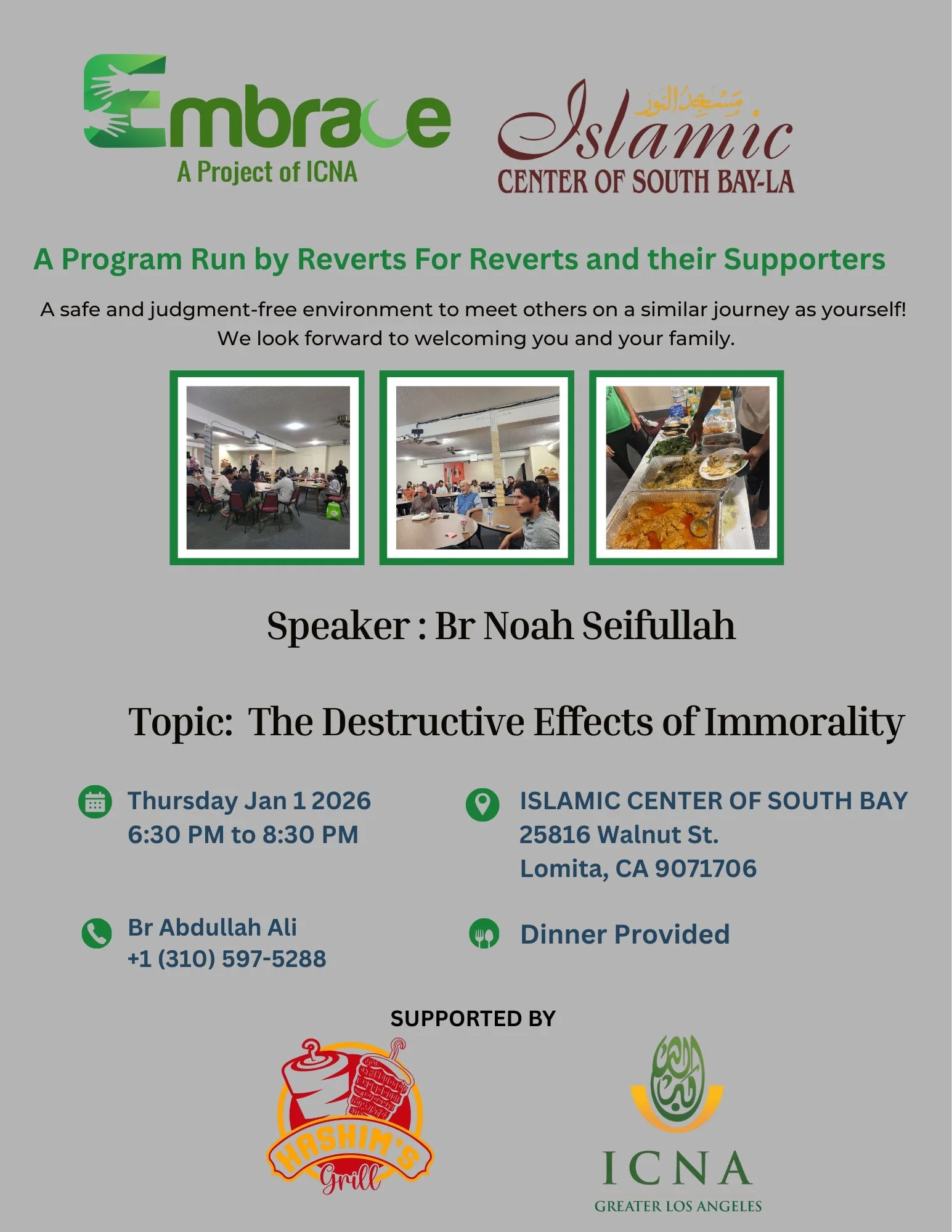 ICSB-LA & EMBRACE | REVERT PROGRAM