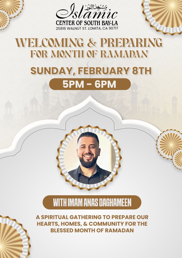 ICSB-LA WELCOMING RAMADAN