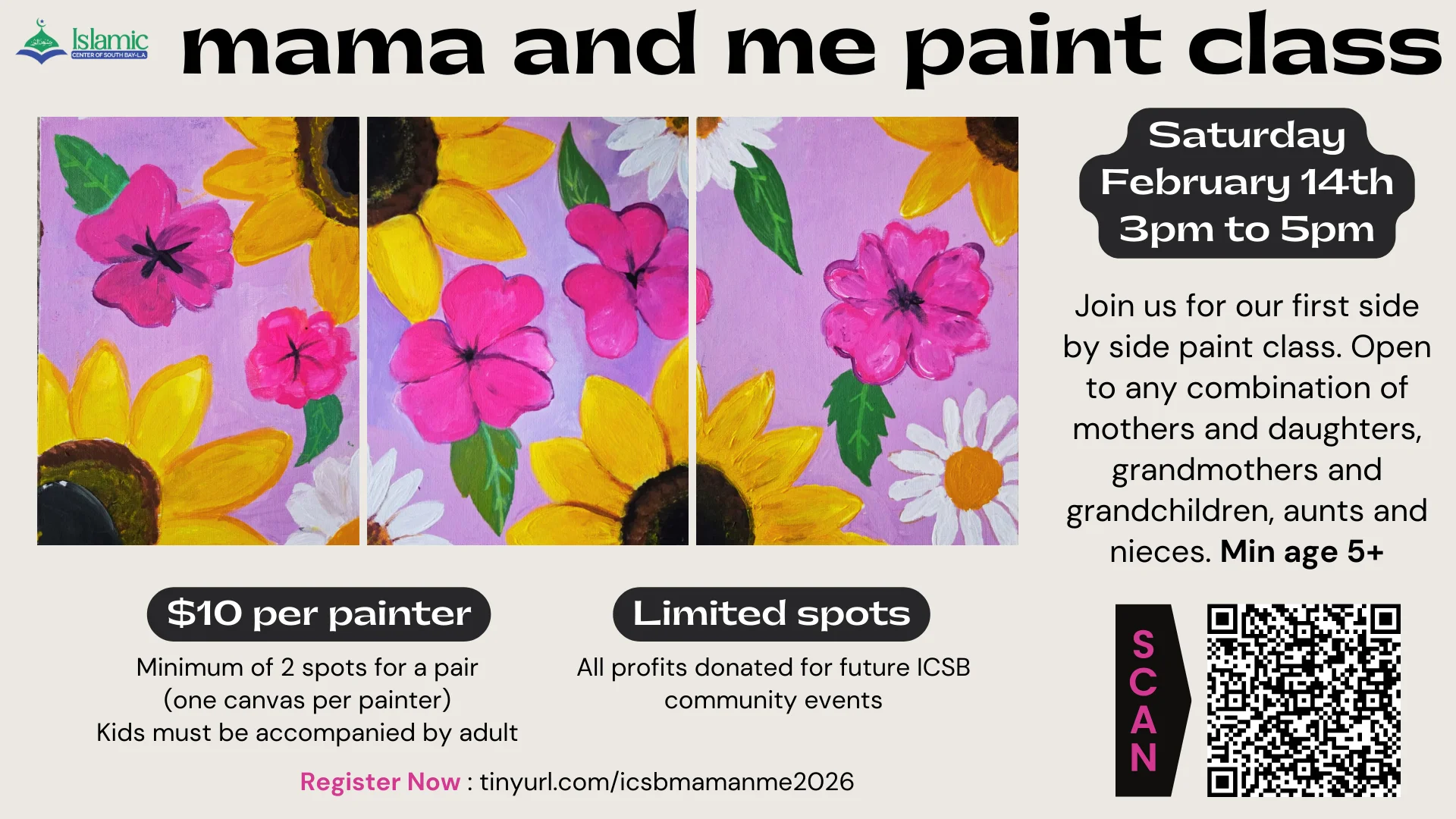 ICSB-LA MAMA & ME PAINTING