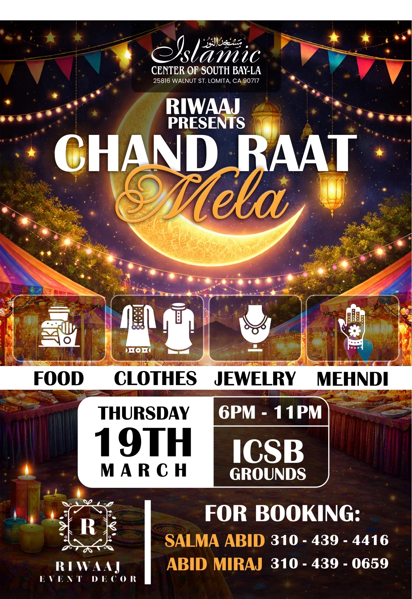 ICSB PRE-EID CHAND RAAT MELA