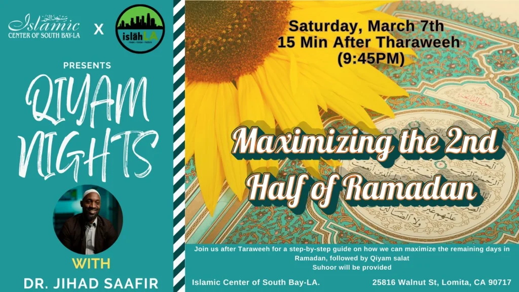 ICSB-LA & ICNA | SOUTHBAY QIYAM