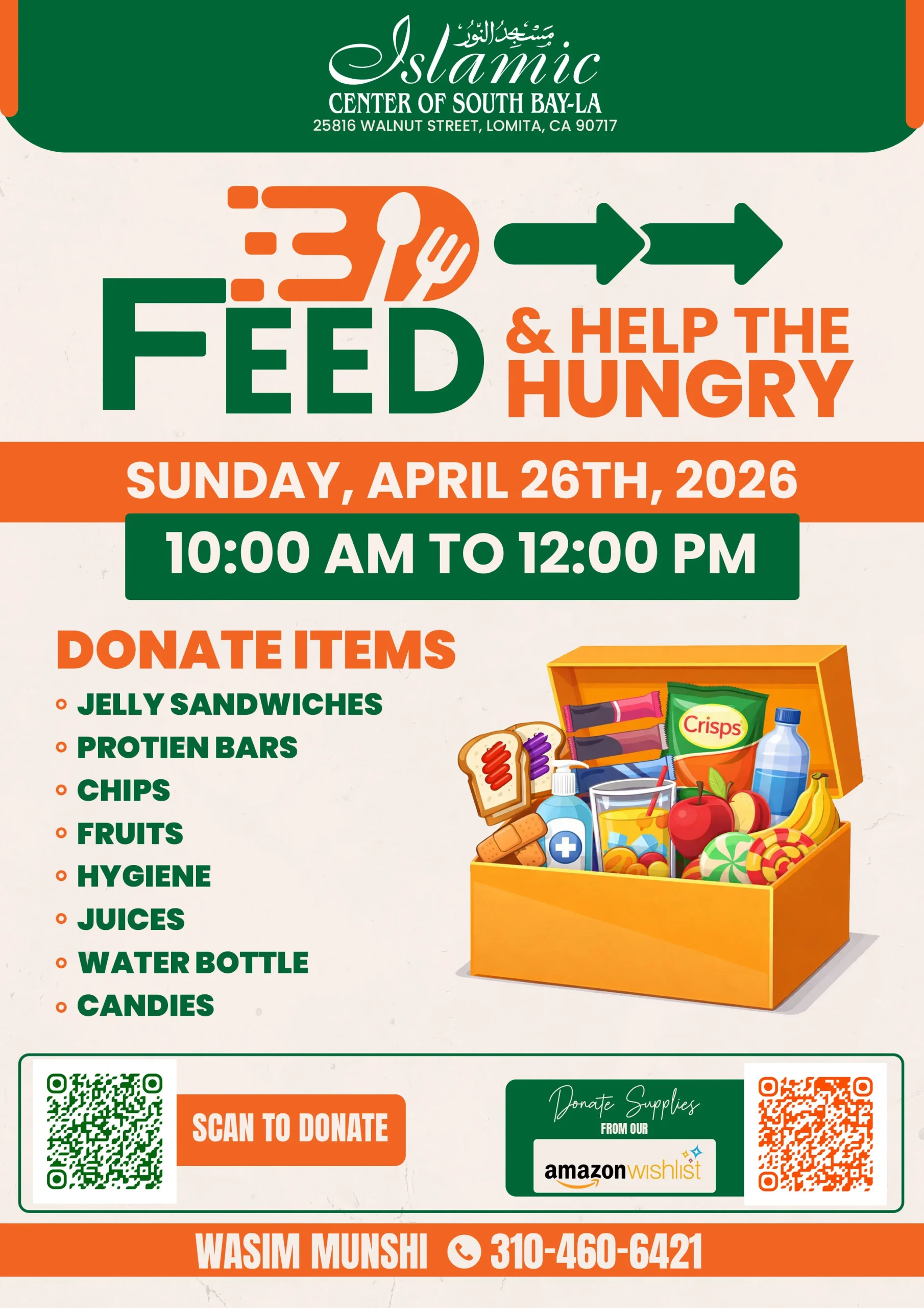 ICSB-LA FEED AND HELP THE HUNGRY