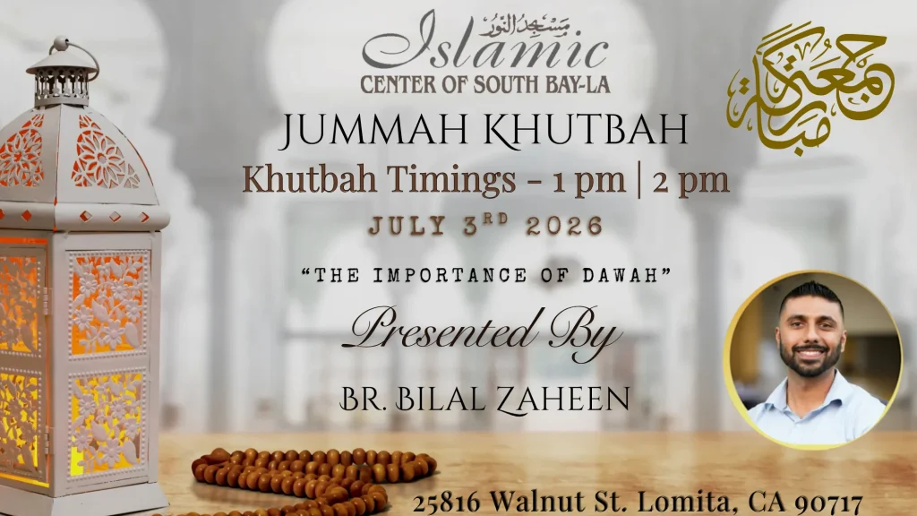 FRIDAY KHUTBAH
