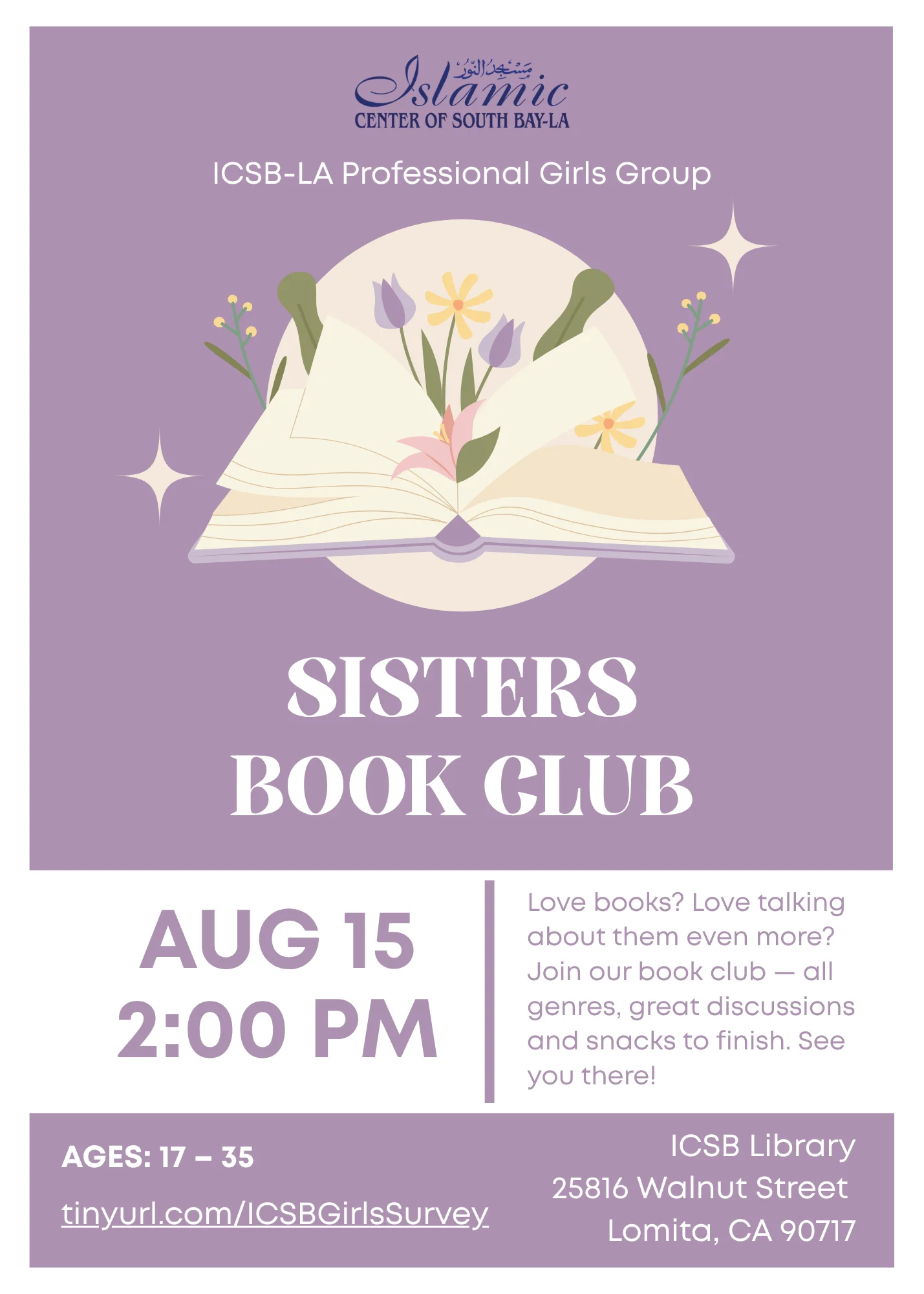 ICSB-LA | SISTERS YOUNG PROFESSIONAL